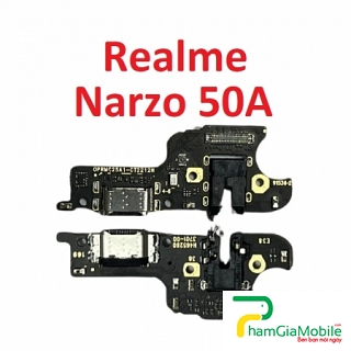Cụm Sạc, Chui Sạc Realme Narzo 50A Sạc Chập Chờn, Không Vào Pin
